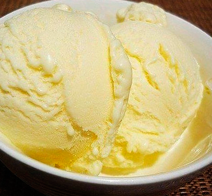 Классическое сливочное мороженое